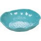 Bowl para servir de melamina turquesa 13.75 x 2.75 colección perlette