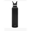 Botella de agua ascent de acero inoxidable color negro medianoche 24 oz