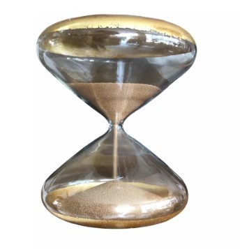 Reloj de Arena Decorativo, Tornasol