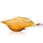 Plato decorativo lineal ambar 19.29x11.81x5.91''
