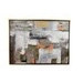 Pintura canvas de colores marron blanco y café 39.50 x 1.25 x 29.50"