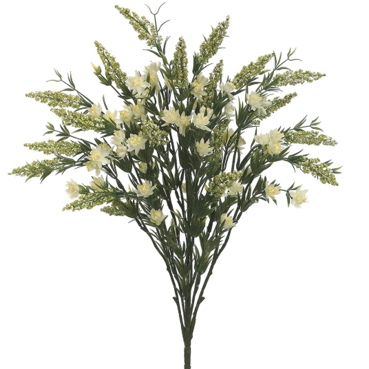 Ramo de flores Cosmo blanco 24″