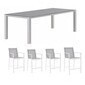 Mesa de bar de exterior concept 4 personas 55X30X40"