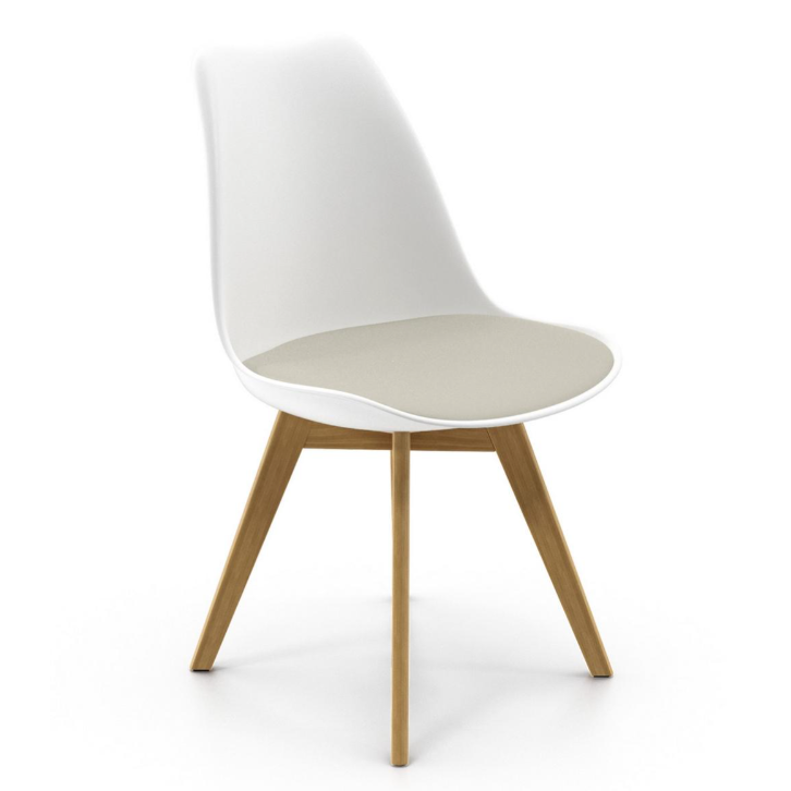 Silla de Plástico Gris, Celine