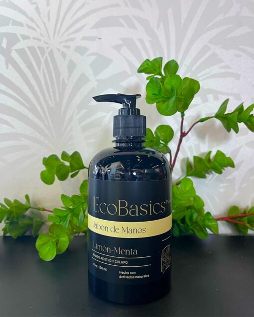 Jabon de manos antibacterial Limon Menta 500 ml