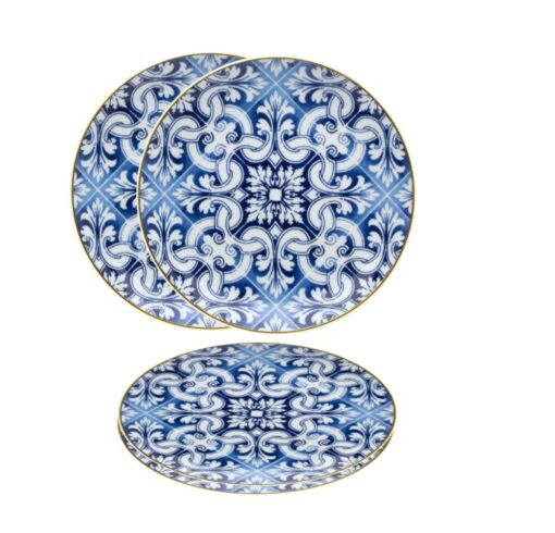 Set de 4 Platos Transatlantica para Postre