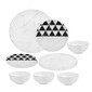 kit para 4 personas colección carrara hotelware