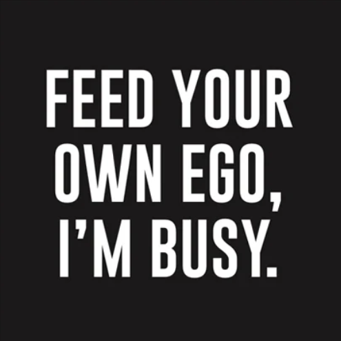 Servilleta de Papel 20 Unidades, Feed Your Own Ego Servilleta de Papel 20 Unidades, Feed Your Own Ego