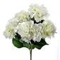 Ramo de hortensia blanca 18"