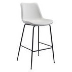 Barstool Byron blanco 21x22x43"