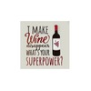 Servilleta de papel I mike wine 10 x 10" 20 unidades