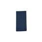 Set de 4 servilletas lino azul negro