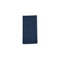 Set de 4 servilletas lino azul negro