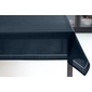Mantel para mesa de lino 70″ color azul negro