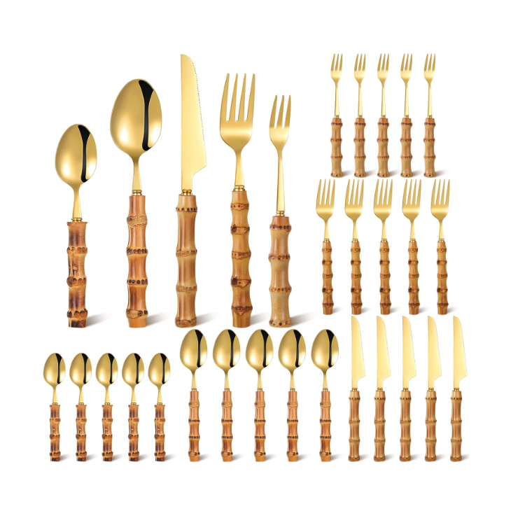 Juego de 30 Piezas de Cubiertos