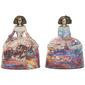 Set de 2 esculturas meninas 6" y 8"