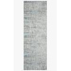 Alfombra de corredor  colección drift diseño abstracto tono gris y blanco 0.60 x 2.15 mts de poliester