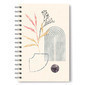 Cuaderno espiral moderno  15 x 22 cm