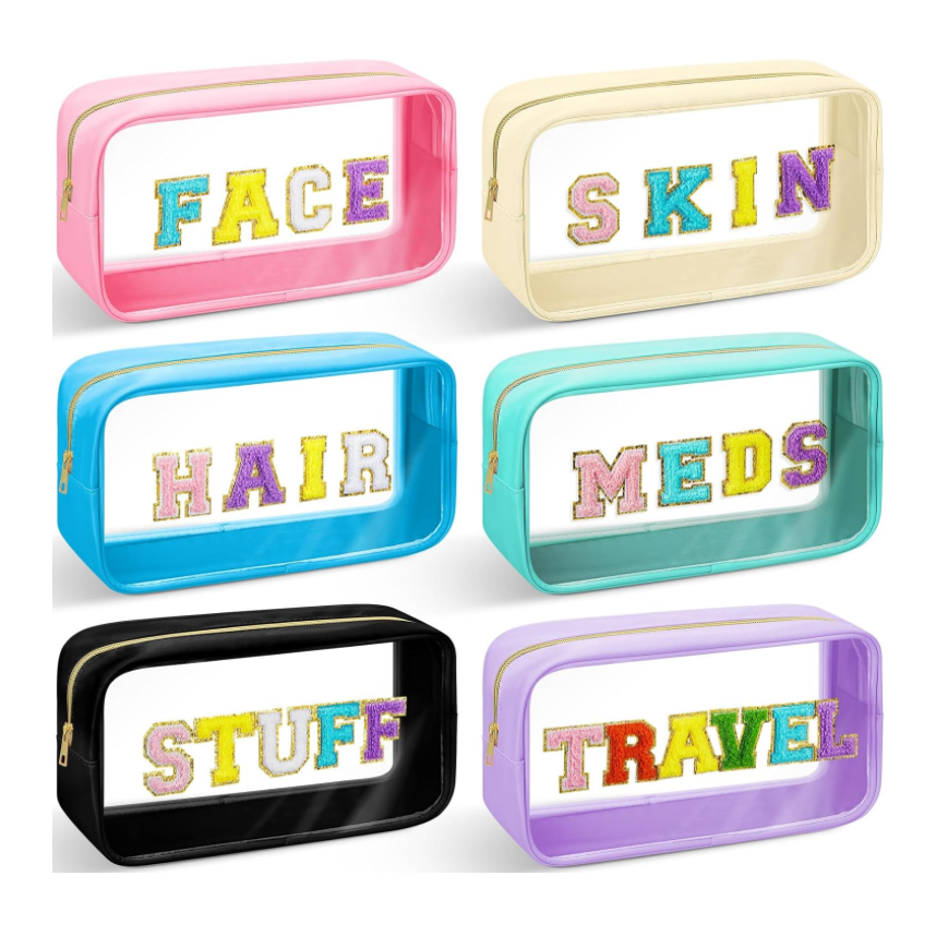 Cosmetiquera Diferentes Diseños Y Frases