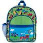 Mochila clasica verde diseño de transportes 14 x 11 x 5″