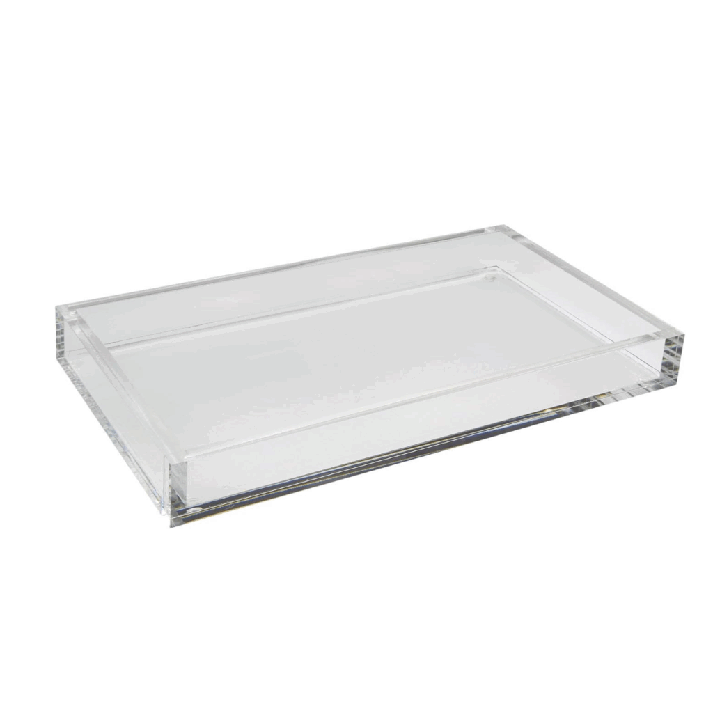 Bandeja de Acrilíco Transparente