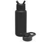 Botella Summit con tapa simple negro medianoche 32 oz