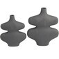 Jarron abtrascto ceramica gris 14″