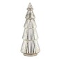 Arbol navideno color champagne textura lineal forma volumetrica 21.5″ x 8.5″