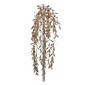Spray colgante de hojas brillantes champan 34"