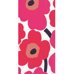 Paquete de 16 servilletas 8.25x 4.5" de flores color de fucsia