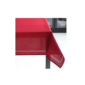 mantel  de lino rojo de 52 x70"