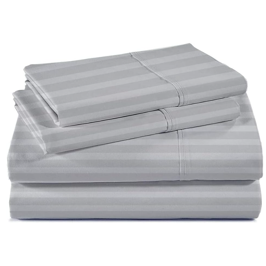 Set de Sabanas California, Gris Claro