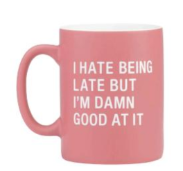 Taza rosada late