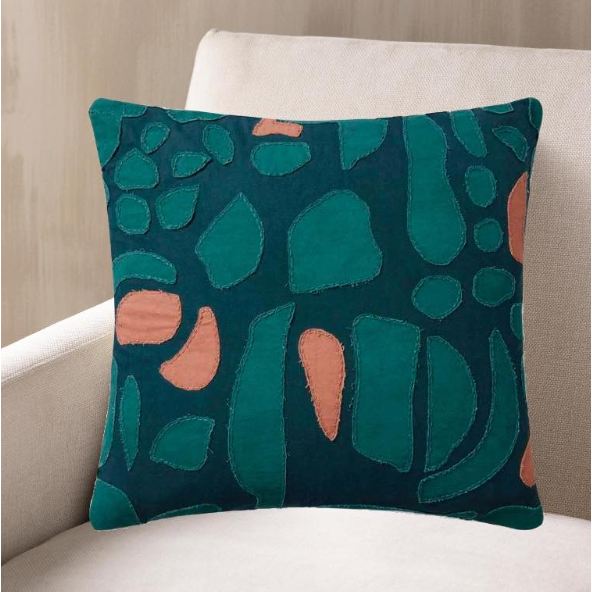 Cojin Decorativo Tonos Azules