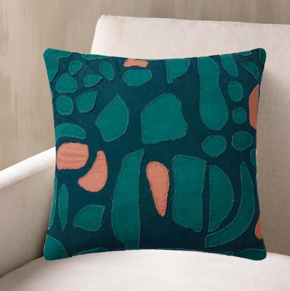 Cojin Decorativo Tonos Azules