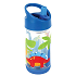 Botella Diseño Dinosaurios, Azul