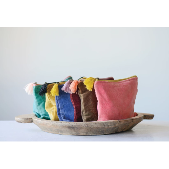 Estuche en Tercipelo con Borla en Varios Colores