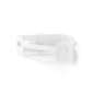Organizador de baño triangular adhesivo flex blanco 12 x 7.5 x 3.38"