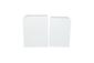 Maceta cubo blanca 17" y 14"