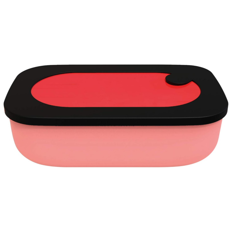 Contenedor con Estuche Rojo