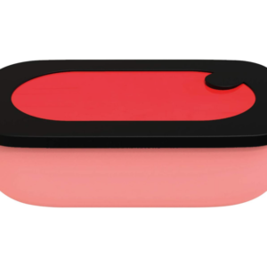 Contenedor con Estuche Rojo