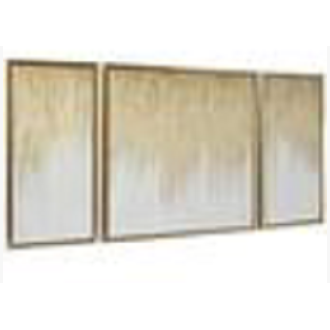 Pinturas Geoda lienzo dorado 32