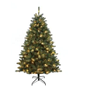 Arbol  de navidad belgium mix 7.5" 48"d color verde