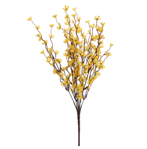 Ramo de forsythia amarillo 34"