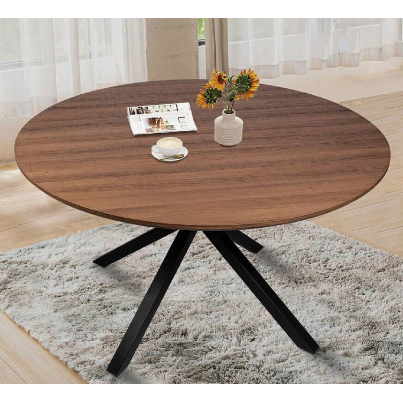 Comedor Redondo, Nogal