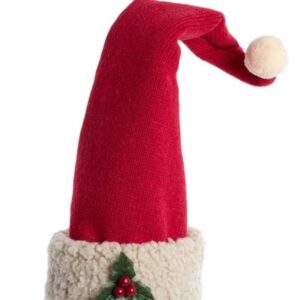 Adorno Navideño Gorro de Santa