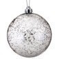 Esfera plateado metalico 6″