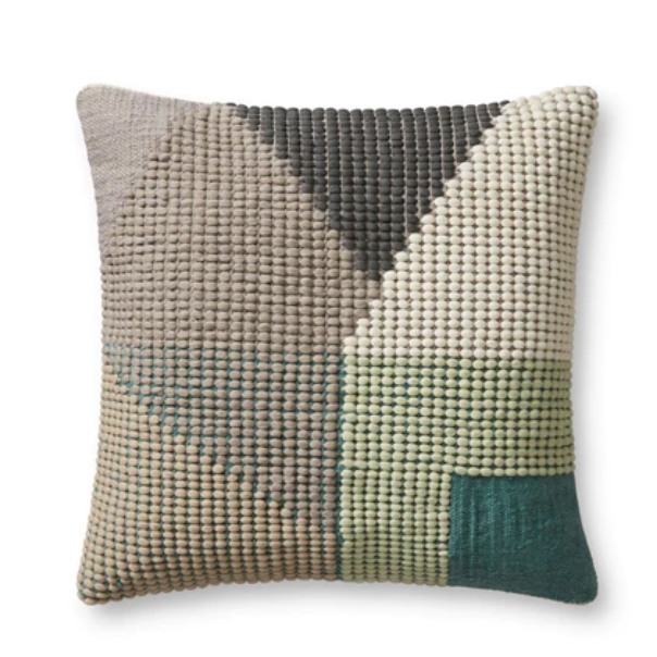 Cojin geometrico multicolores 22 X 22"