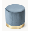 Dot Ottoman azul cielo