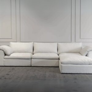 Sala Cloud 4 Plazas Color Marfil